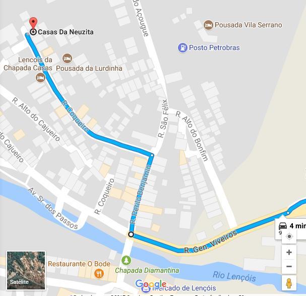 Pousada Casa Da Neuzita Lencois Luaran gambar